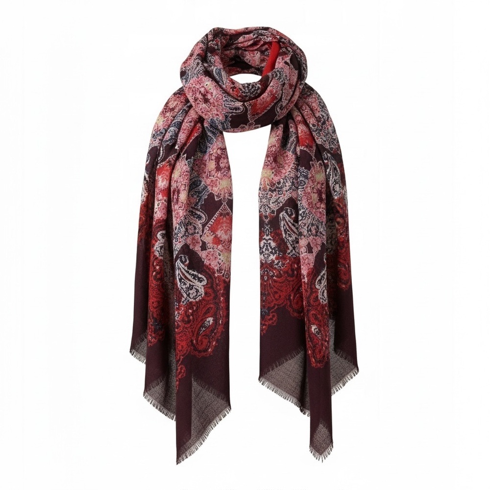 Multicolored all season Wrap